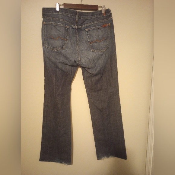 7 for all mankind men's bootcut jeans - Picture 4 of 11